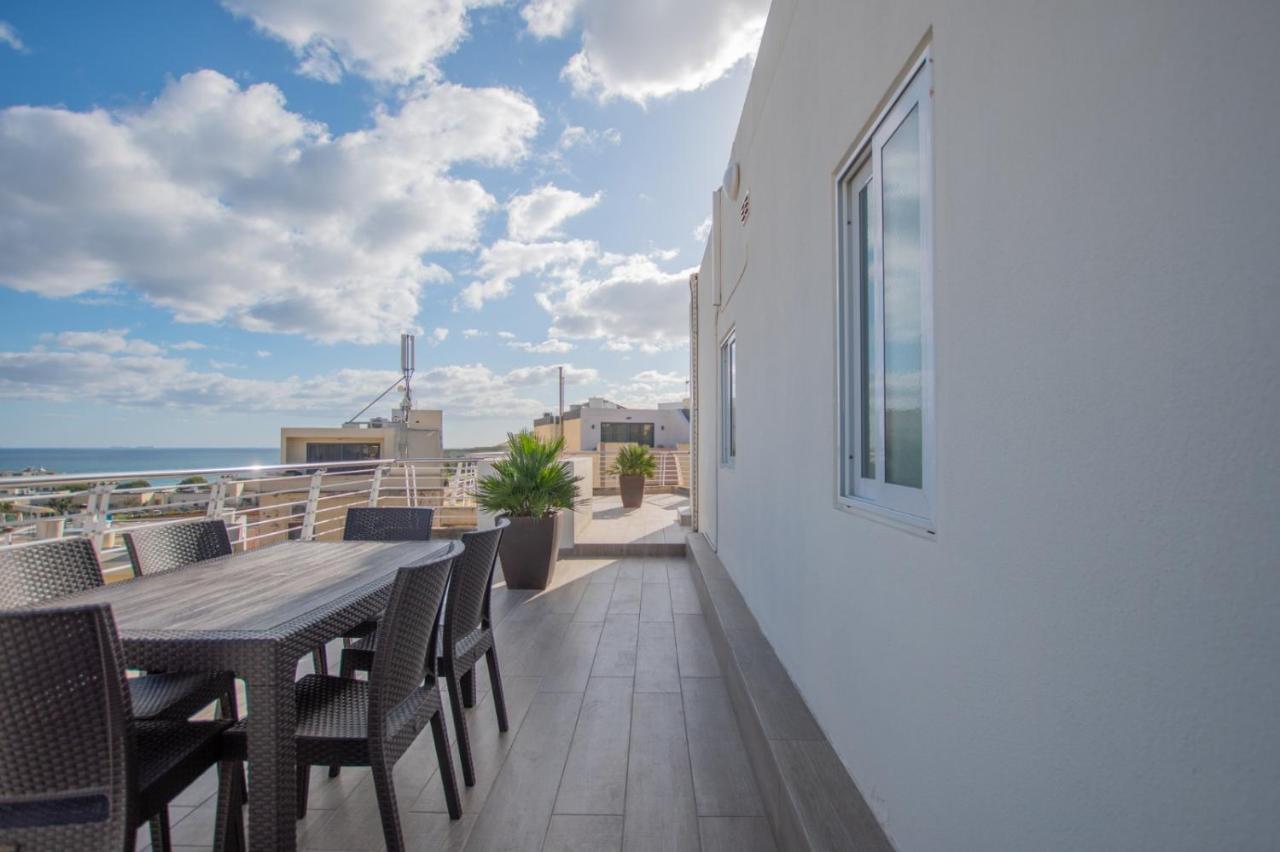 Kernice Penthouse With Sea And Country Views Of Xghajra エクステリア 写真